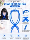 Chân Đế Trưng Bày Tóc Giả - Chân Để Wig (Màu Xanh Dương)