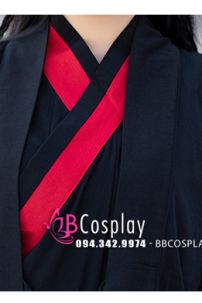 Hán Phục Thêu Hạc Cho Nữ Khoác Đen