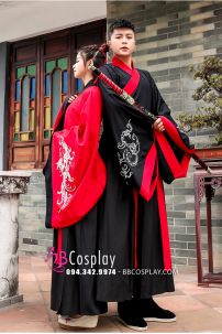 Cặp Hán Phục Long Phụng Song Kiệt Bản Rút Gọn