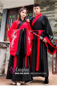 Cặp Hán Phục Long Phụng Song Kiệt Bản Rút Gọn