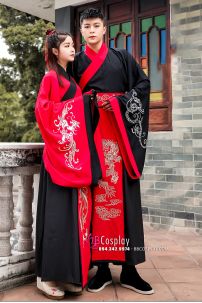 Cặp Hán Phục Long Phụng Song Kiệt