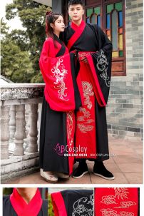 Cặp Hán Phục Long Phụng Song Kiệt