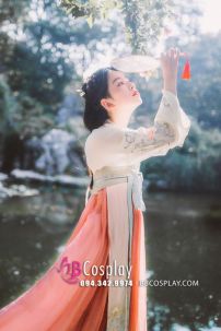 Hán Phục Chiết Ngực Ngọc Cẩm