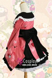 Waloli Hoa Đào Màu Carot