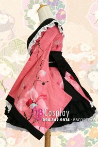 Waloli Hoa Đào Màu Carot