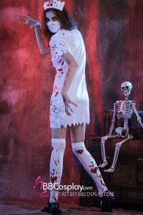Trang Phục Y Tá Ma Halloween
