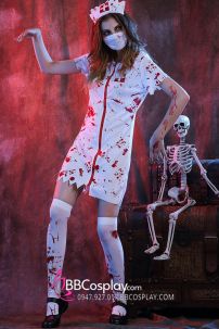 Trang Phục Y Tá Ma Halloween