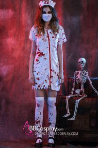 Trang Phục Y Tá Ma Halloween