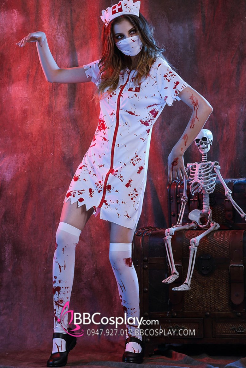Đồ Y Tá Ma Halloween