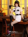 Trang Phục Nữ Cảnh Sát Sexy Quyến Rũ Tone Trắng