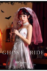 Ghost Bride Trang Phục Hoá Trang Cô Dâu Ma Dịp Halloween