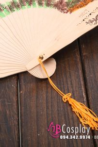 Quạt Gỗ - Đàn Hạc