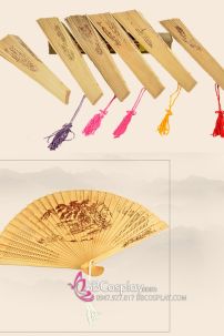 Quạt Gỗ - Đàn Hạc