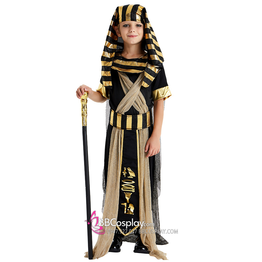 Trang Phục Pharaon Vua Ai Cập Cho Bé