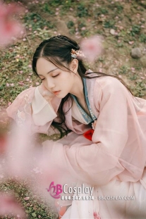 Cổ Trang Chiết Ngực Hồng Nguyệt Nhi