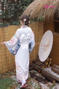 Áo Yukata Mùa Xuân Tặng Kèm Thắt Lưng