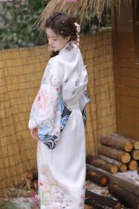 Áo Yukata Mùa Xuân Tặng Kèm Thắt Lưng