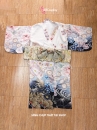 Áo Yukata Mùa Xuân Sóng Nước Vân Hoa