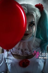 Trang Phục Harleywise Hề Ma Phiên Bản Nữ Harley Quinn
