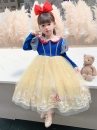 Đầm Công Chúa Bạch Tuyết Trẻ Em Mẫu Mới 2024