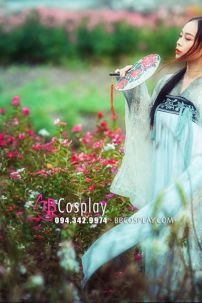 Thuê Hán Phục Lãnh Nhai - Tone Xám Nhẹ