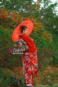 Kimono Truyền Thống Chuẩn Nhật