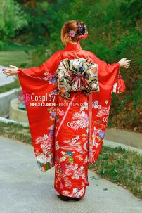 Kimono Truyền Thống Chuẩn Nhật