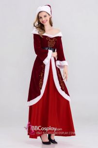 Đồ Nữ Hoàng Tuyết Mùa Đông Santa Lady