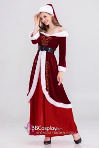 Đồ Nữ Hoàng Tuyết Mùa Đông Santa Lady