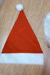 Đồ Ông Già Noel Vải Nhung Tặng Kèm Râu