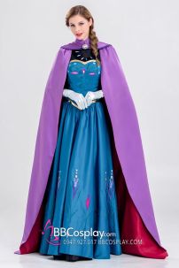 Elsa Đầm Dạ Hội Đăng Quang Nữ Hoàng