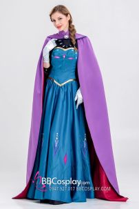 Elsa Đầm Dạ Hội Đăng Quang Nữ Hoàng