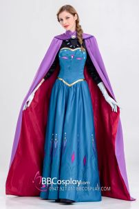 Elsa Đầm Dạ Hội Đăng Quang Nữ Hoàng