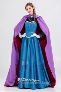 Elsa Đầm Dạ Hội Đăng Quang Nữ Hoàng