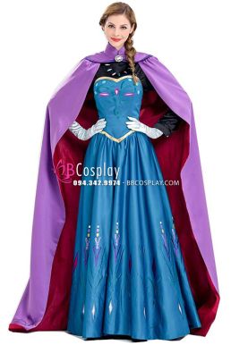 Elsa Đầm Dạ Hội Đăng Quang Nữ Hoàng