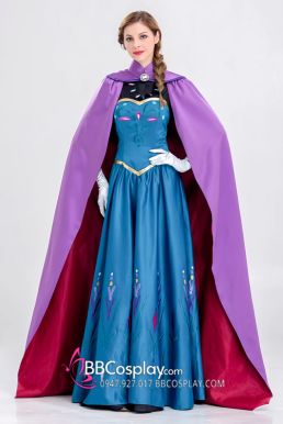 Elsa Đầm Dạ Hội Đăng Quang Nữ Hoàng