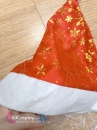 Nón Noel Vải Nhung In Nhũ 