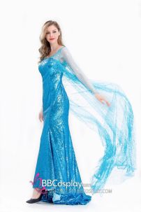Đầm Nữ Hoàng Băng Giá Elsa Mẫu Mới