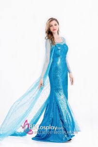 Đầm Nữ Hoàng Băng Giá Elsa Mẫu Mới