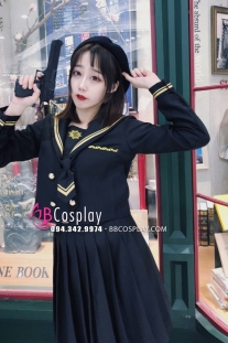 Đồng Phục Nữ Sinh Nhật Bản Kiểu Thủy Thủ