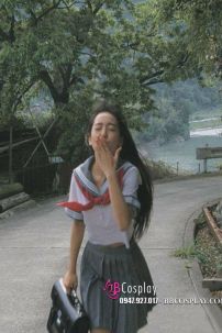 Nữ Sinh Seifuku Mẫu Xám