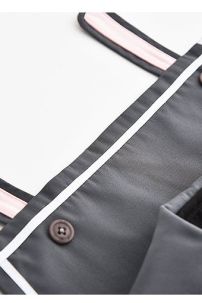 Đồng Phục Nữ Sinh Thỏ Xám Tay Ngắn