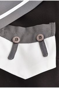 Đồng Phục Nữ Sinh Thỏ Xám Tay Ngắn