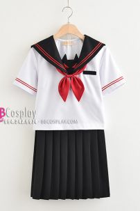 Đồ Học Sinh Nhật Bản Dễ Thương Tay Ngắn