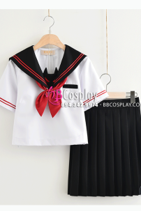 Đồ Học Sinh Nhật Bản Dễ Thương Tay Ngắn