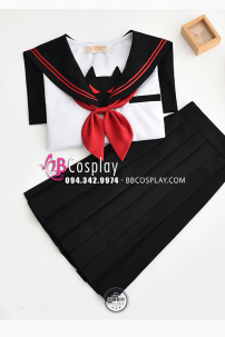 Đồ Học Sinh Nhật Bản Dễ Thương Tay Ngắn