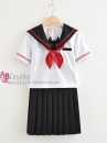 Trang Phục Học Sinh Nhật Bản Dễ Thương Tay Ngắn