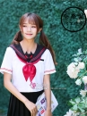 Trang Phục Học Sinh Nhật Bản Dễ Thương Tay Ngắn