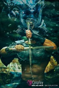 Trang Phục Samurai Giáp Chiến Binh Nhật Bản