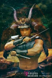 Trang Phục Samurai Giáp Chiến Binh Nhật Bản